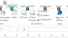 Cara Membuka Tab Ribbon Dalam Excel Dengan Menggunakan Shortcut
